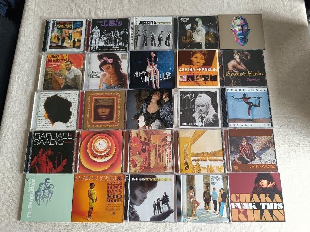 Cd's Soul, Funk & Disco, CD & DVD, Comme neuf, Enlèvement, Suppléments, Soul