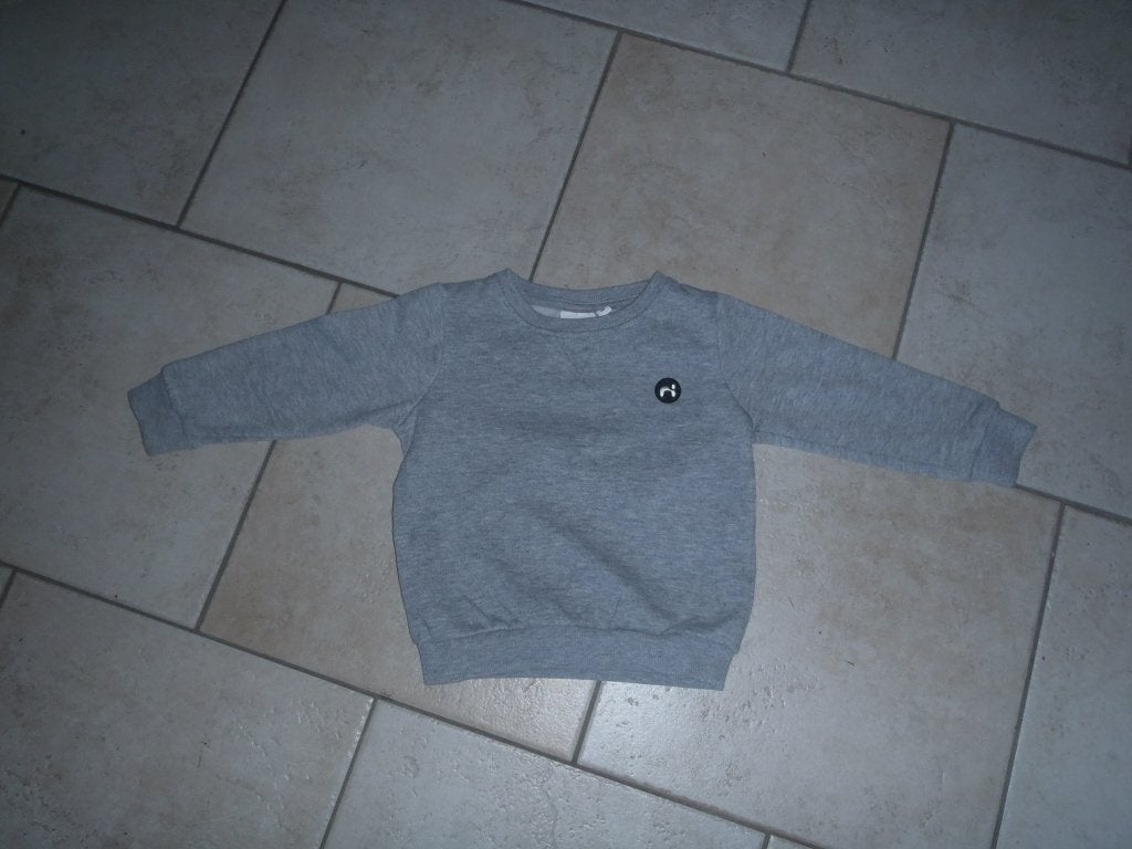 pull gris taille 80, Enfants & Bébés, Enlèvement ou Envoi, Comme neuf, Garçon, Pull ou Veste