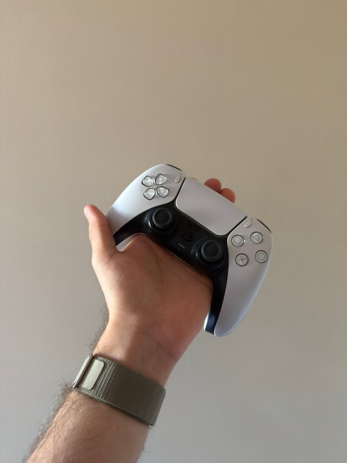 Manette PS5 TMR - Blanche, Sans fil, Enlèvement ou Envoi, PlayStation 5, Comme neuf
