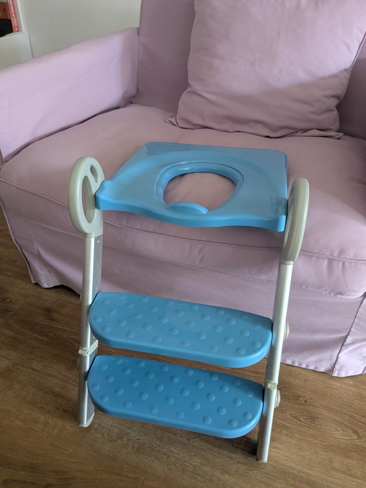 Siège enfant adapteur pour WC avec marches, Enlèvement