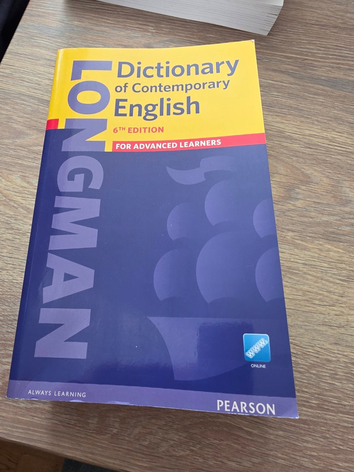 Dictionary of Ccntemporary English, Ophalen, Nieuw