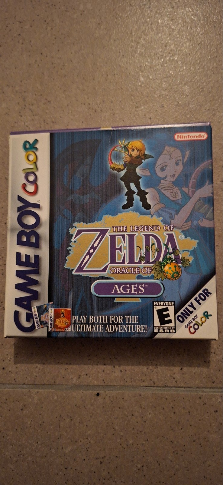 Zelda Oracle Of Ages CIB USA-1, Enlèvement ou Envoi, 1 joueur, Aventure et Action, Comme neuf