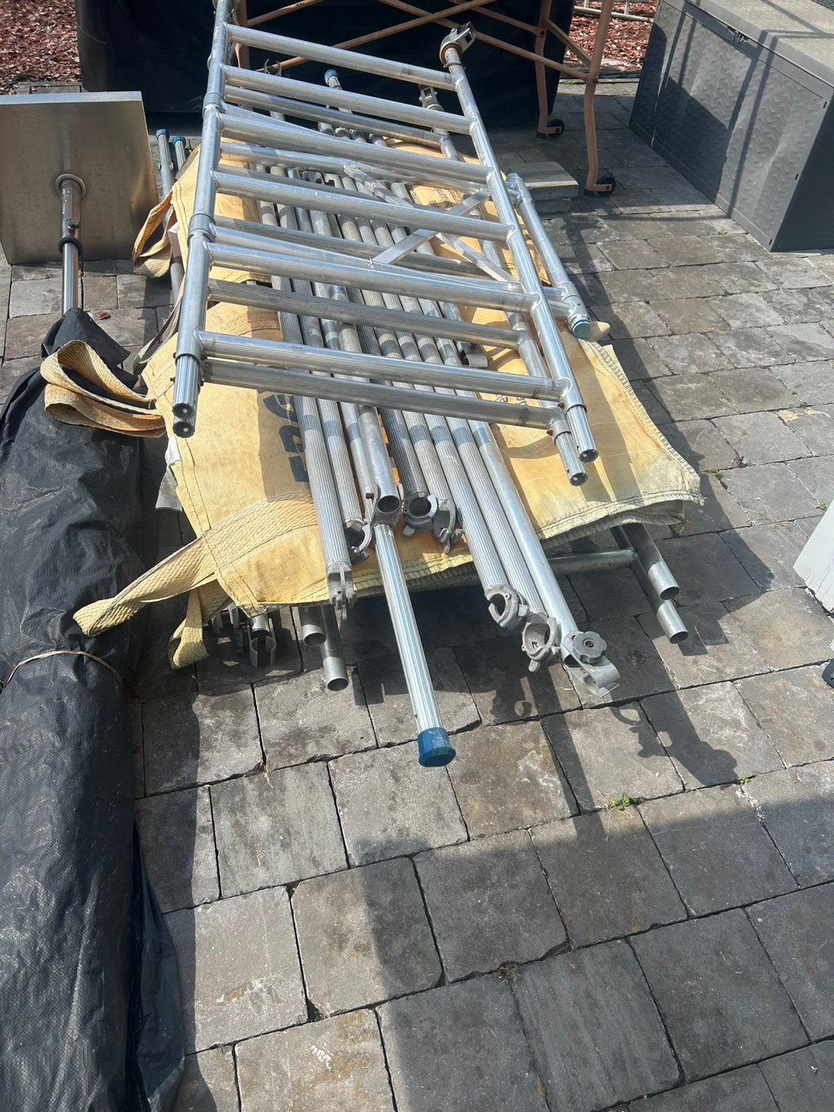Stelling te koop, Doe-het-zelf en Bouw, Steigers, Ophalen, Zo goed als nieuw