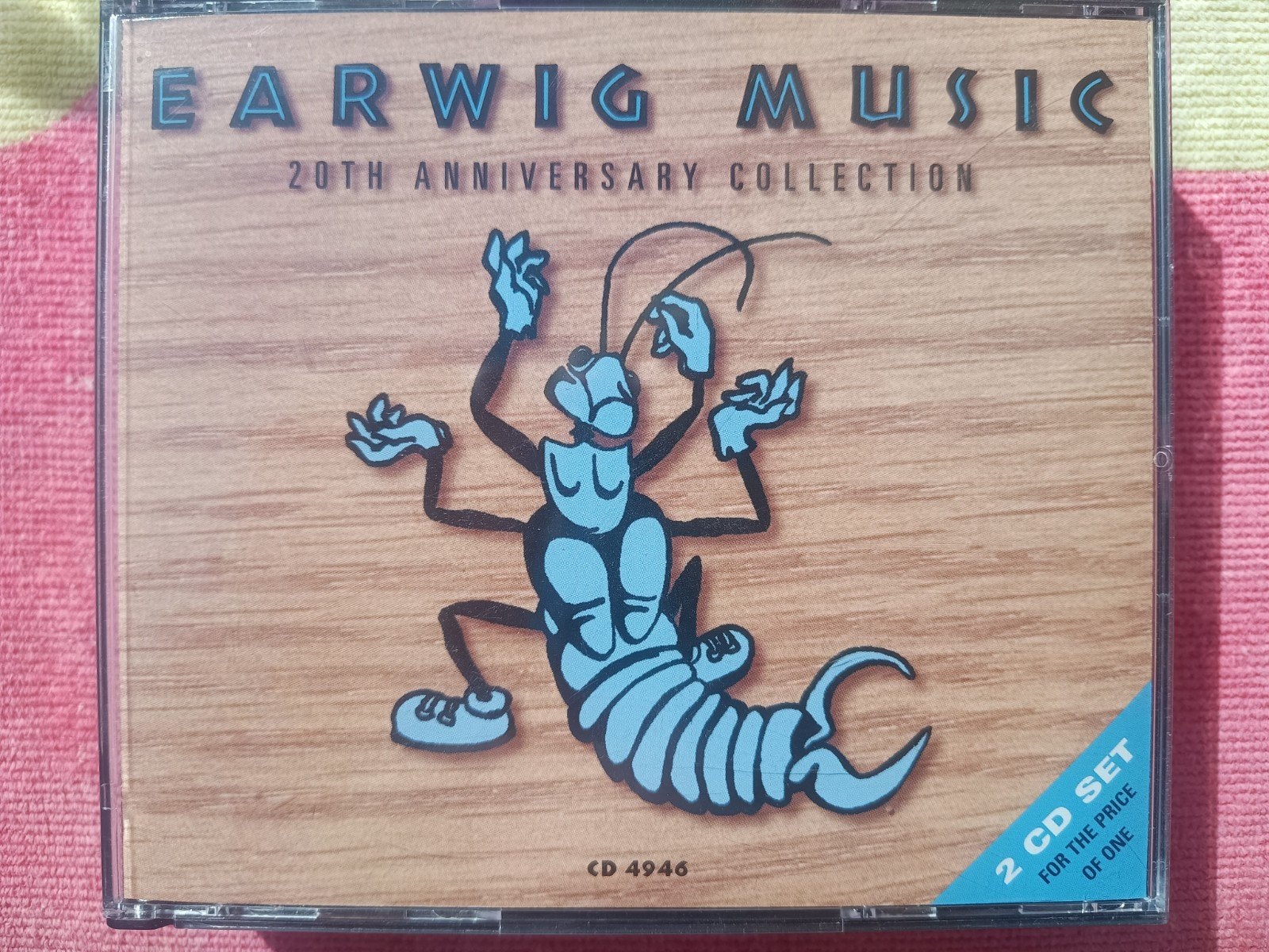 dubbel cd Earwig Music 20 years, Enlèvement ou Envoi, Comme neuf, Compilation, Jazz et Blues