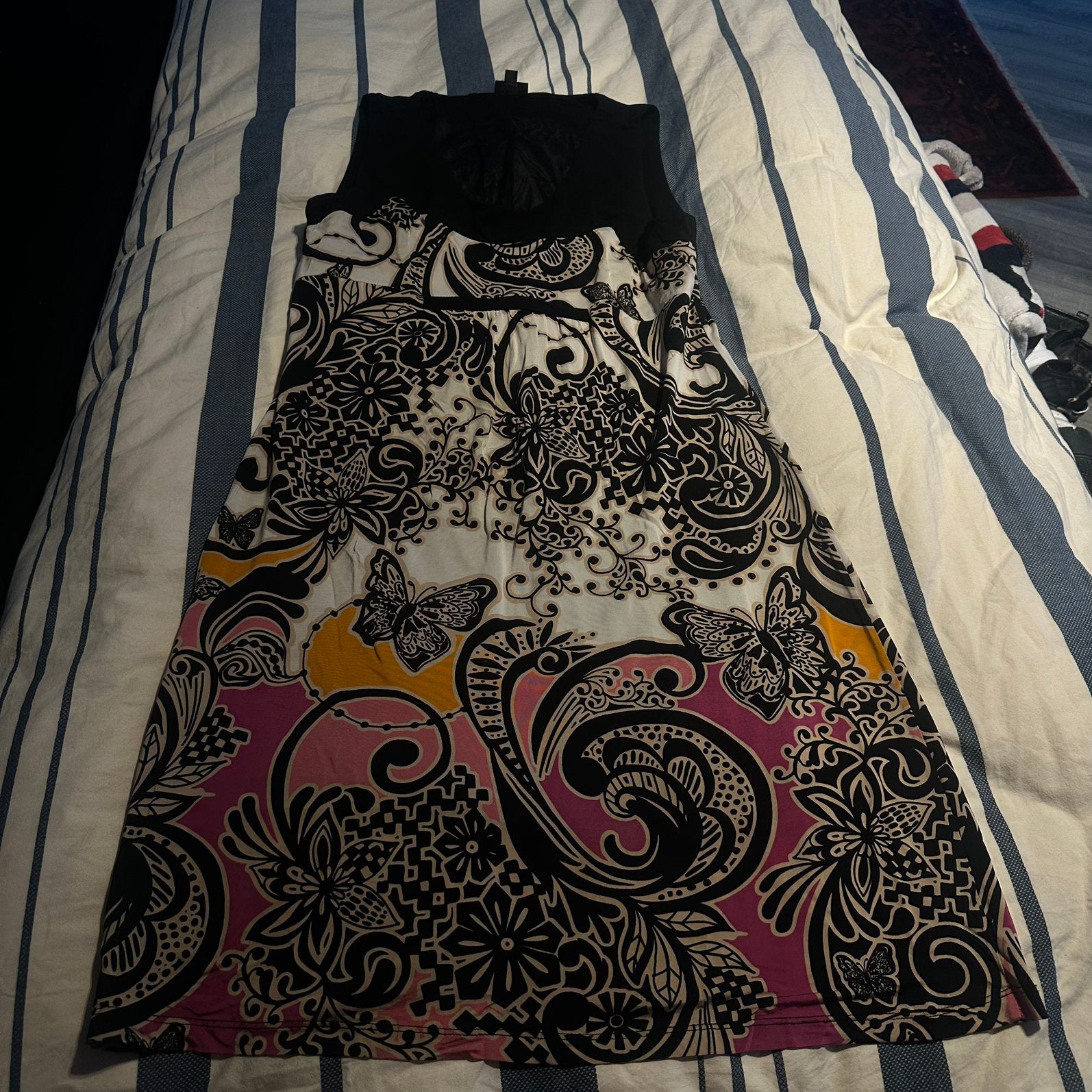 Jurk Giovane maat 42, Kleding | Dames, Ophalen of Verzenden, Zo goed als nieuw, Maat 42/44 (L)