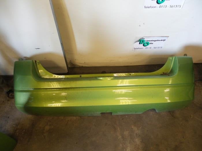 Achterbumper van een Opel Agila (Agila 00-) (Z384), Gebruikt, -, -, Opel