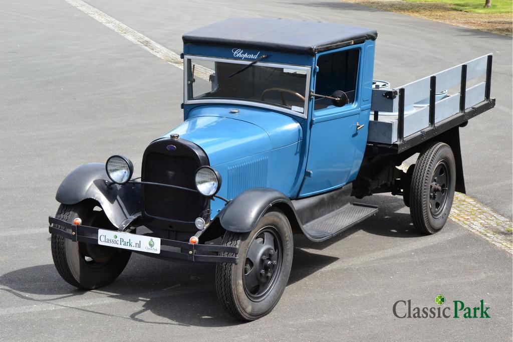 Ford MODEL AA Vrachtwagen (bj 1929), Auto's, Achterwielaandrijving, Blauw, Bedrijf, Handgeschakeld