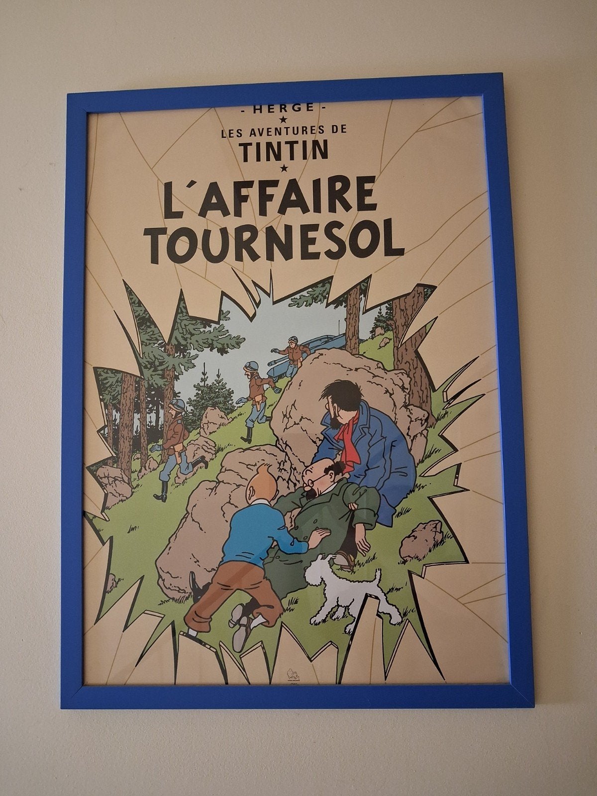 Cadre L'affaire Tournesol- Tintin