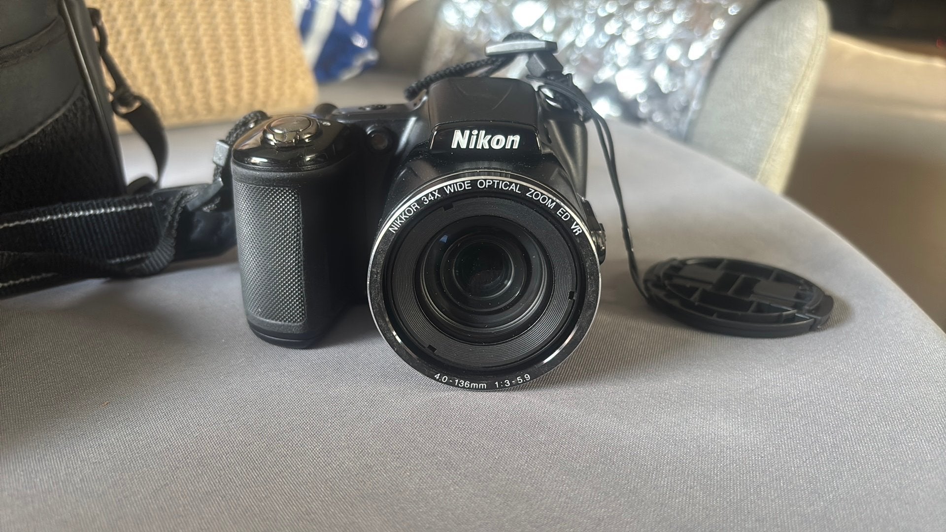 Nikon COOLPIX L830 – bijna nooit gebruikt + tas, Audio, Tv en Foto, Ophalen, Zo goed als nieuw, Nikon