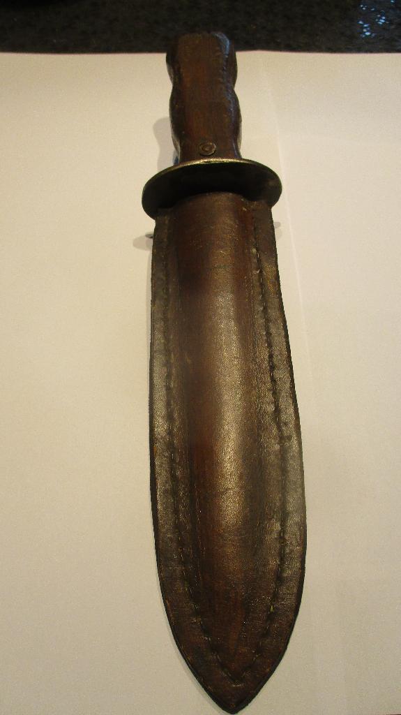 Engelse dolk uit de Eerste Wereldoorlog „Trench Art”, Ophalen of Verzenden, Landmacht, Mes of Dolk