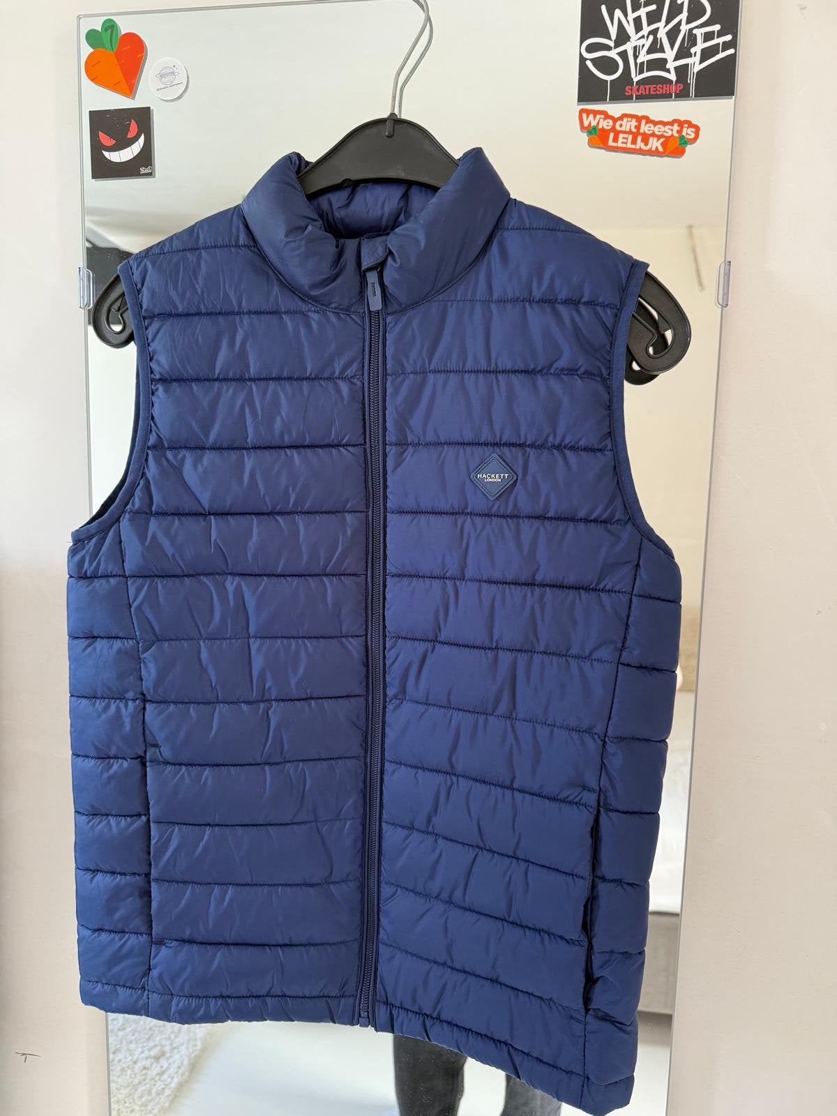 Hackett donkerblauwe bodywarmer nieuw, Kleding | Heren, Bodywarmers, Ophalen, Nieuw