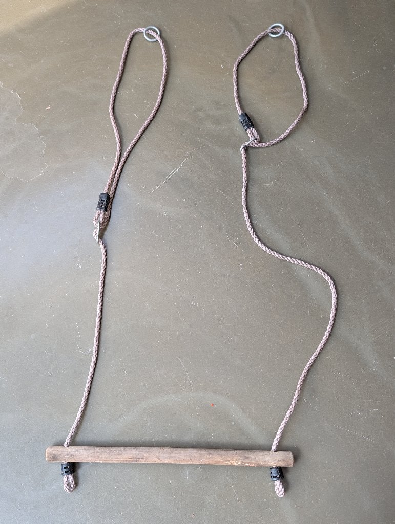 Houten trapeze, Kinderen en Baby's, Speelgoed | Buiten | Speeltoestellen, Ophalen, Zo goed als nieuw, Schommel