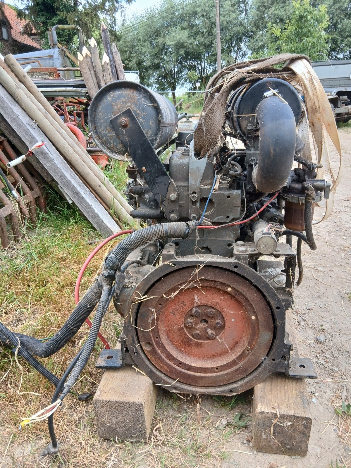 Yanmar motor, Ophalen