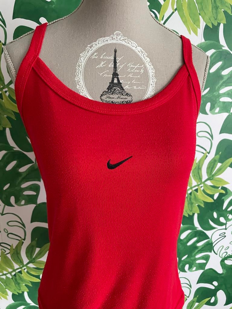 rood topje Nike - XL - vintage, Kleding | Dames, Verzenden, Maat 46/48 (XL) of groter, Nike, Zonder mouw