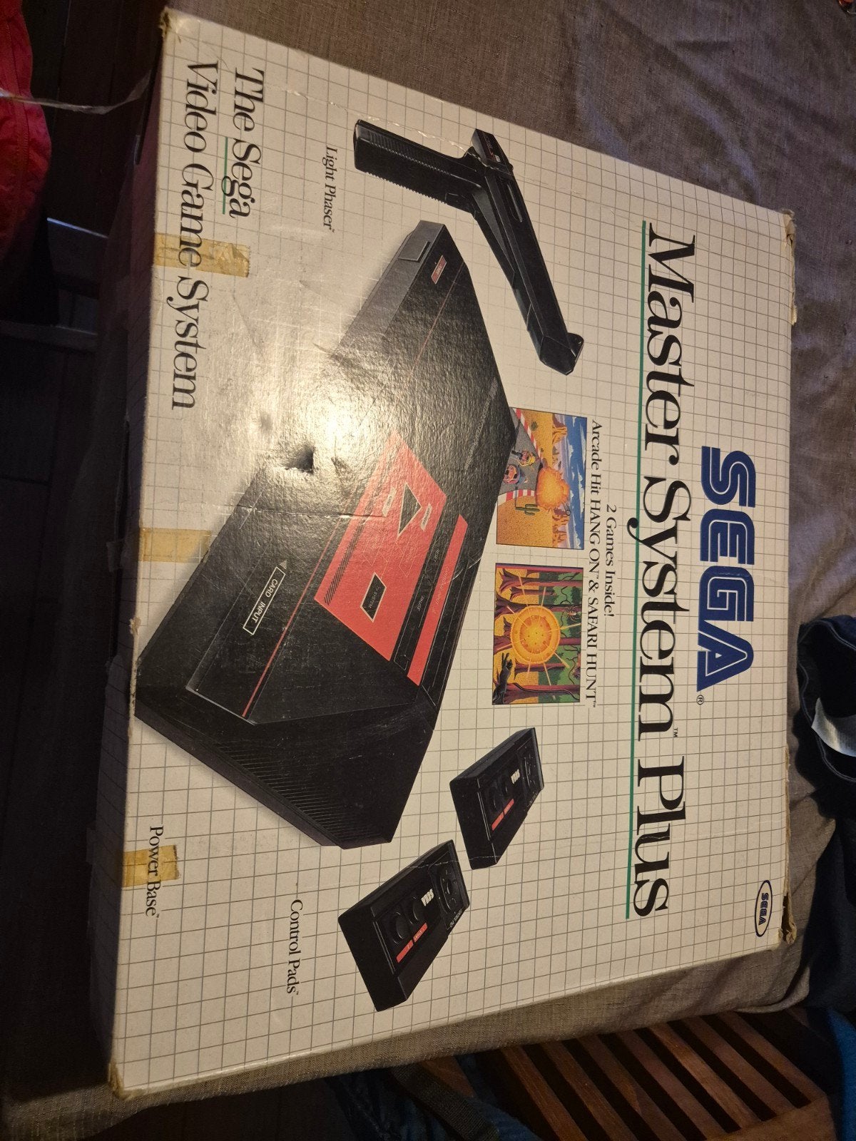 Sega master system plus met 2 games ingebouwd, Games en Spelcomputers, Ophalen, Master System