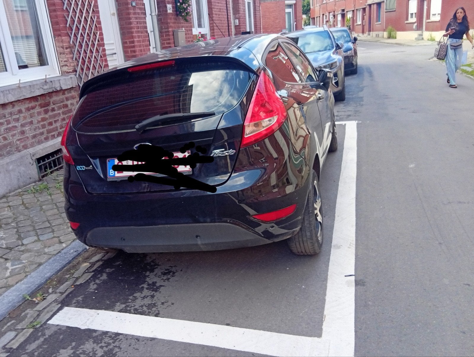 Ford fiesta 2 port diesel économique accidentée, Utilisé
