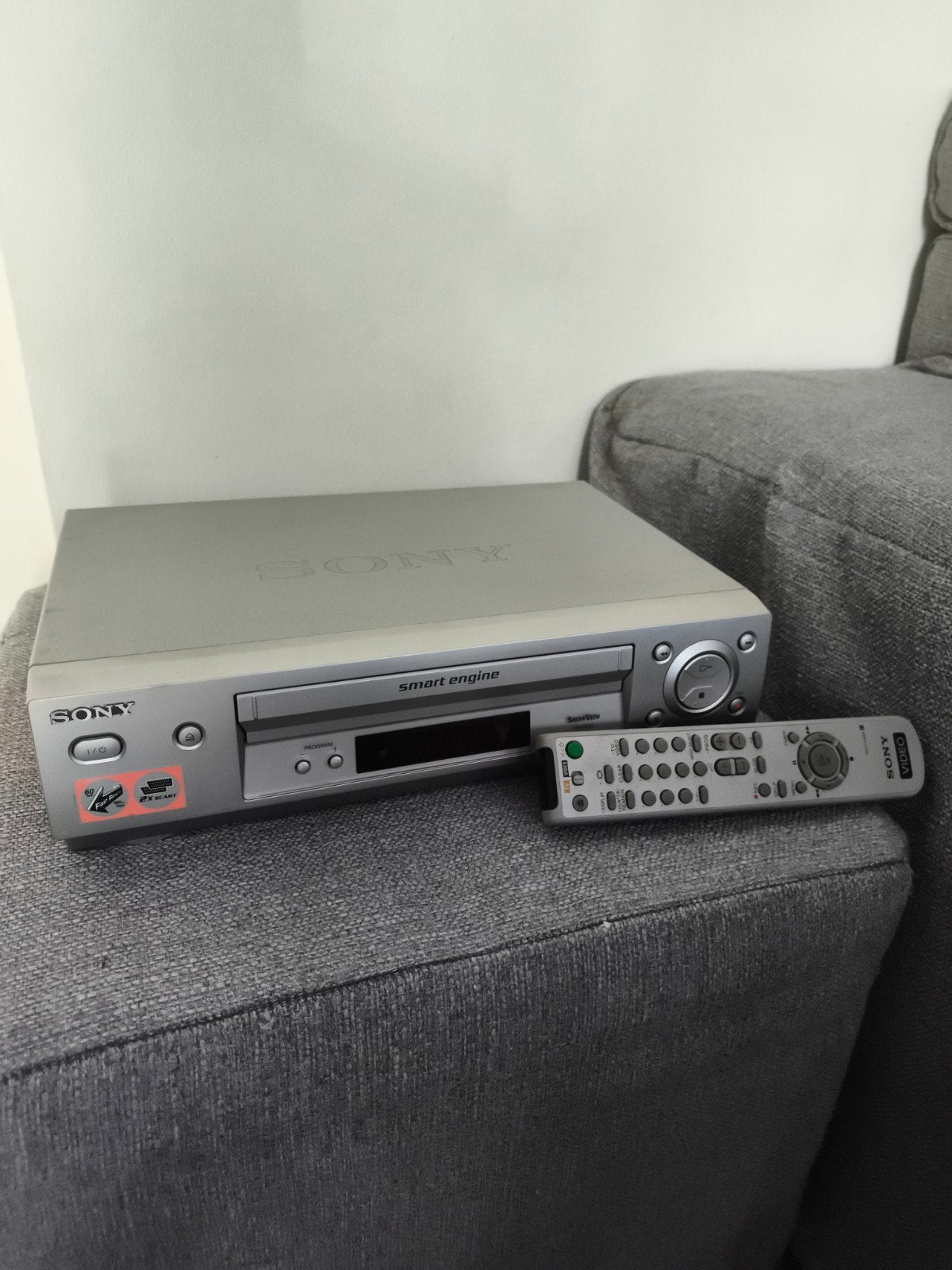 Sony SLV-SE230D VHS-videorecorder + originele afstandsbedien, Ophalen, Sony
