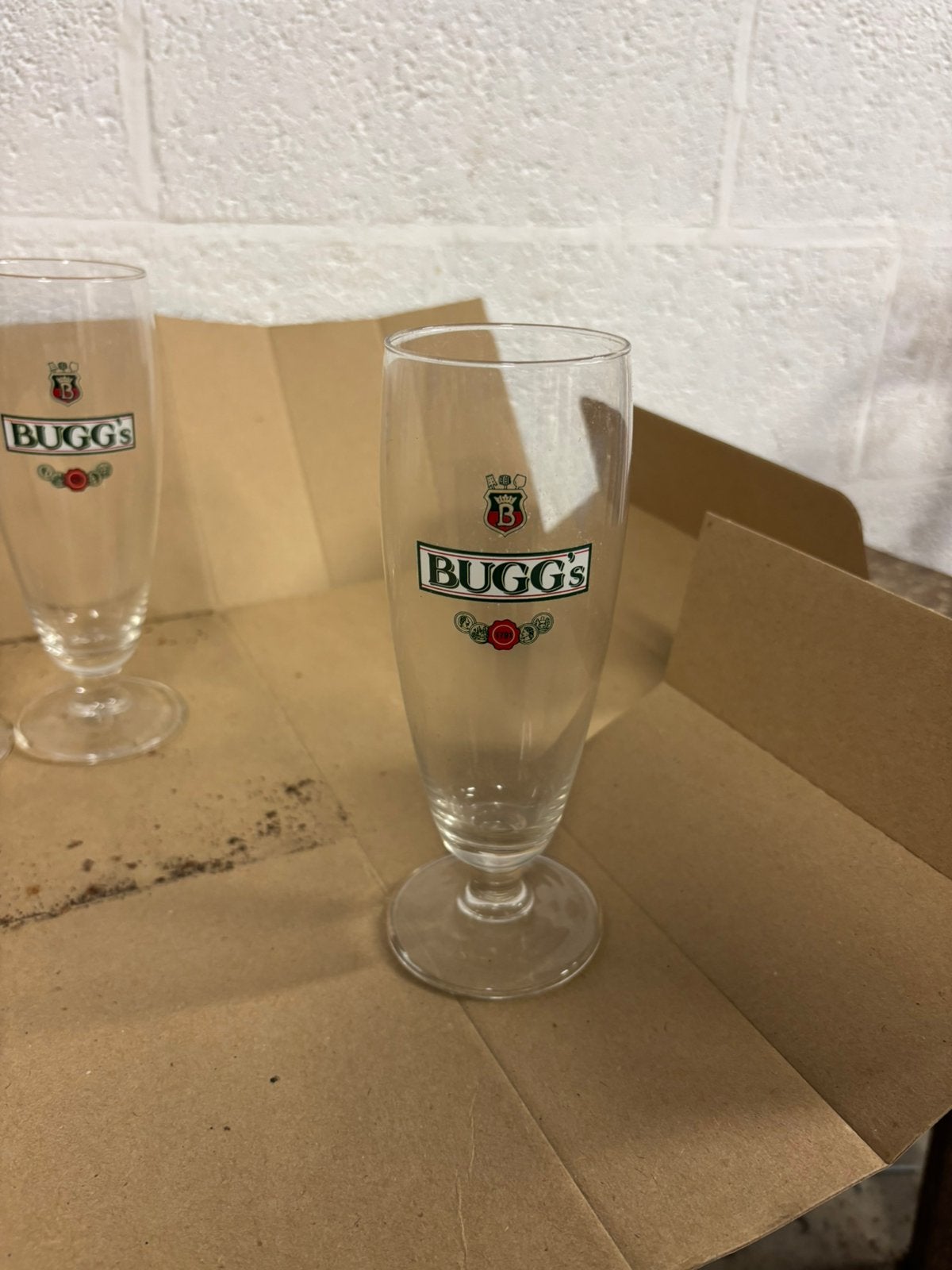 Lot de 6 verres Bugg’s, Collections, Enlèvement, Comme neuf