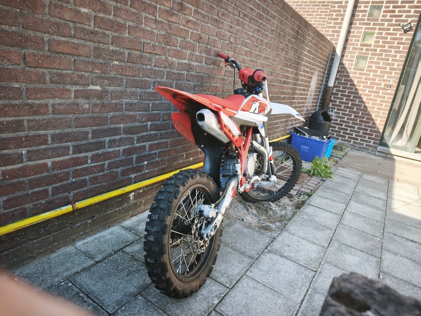 dirtbike thunder 150 cc tekoop, Zo goed als nieuw, 4 versnellingen, Ophalen, 140 cc