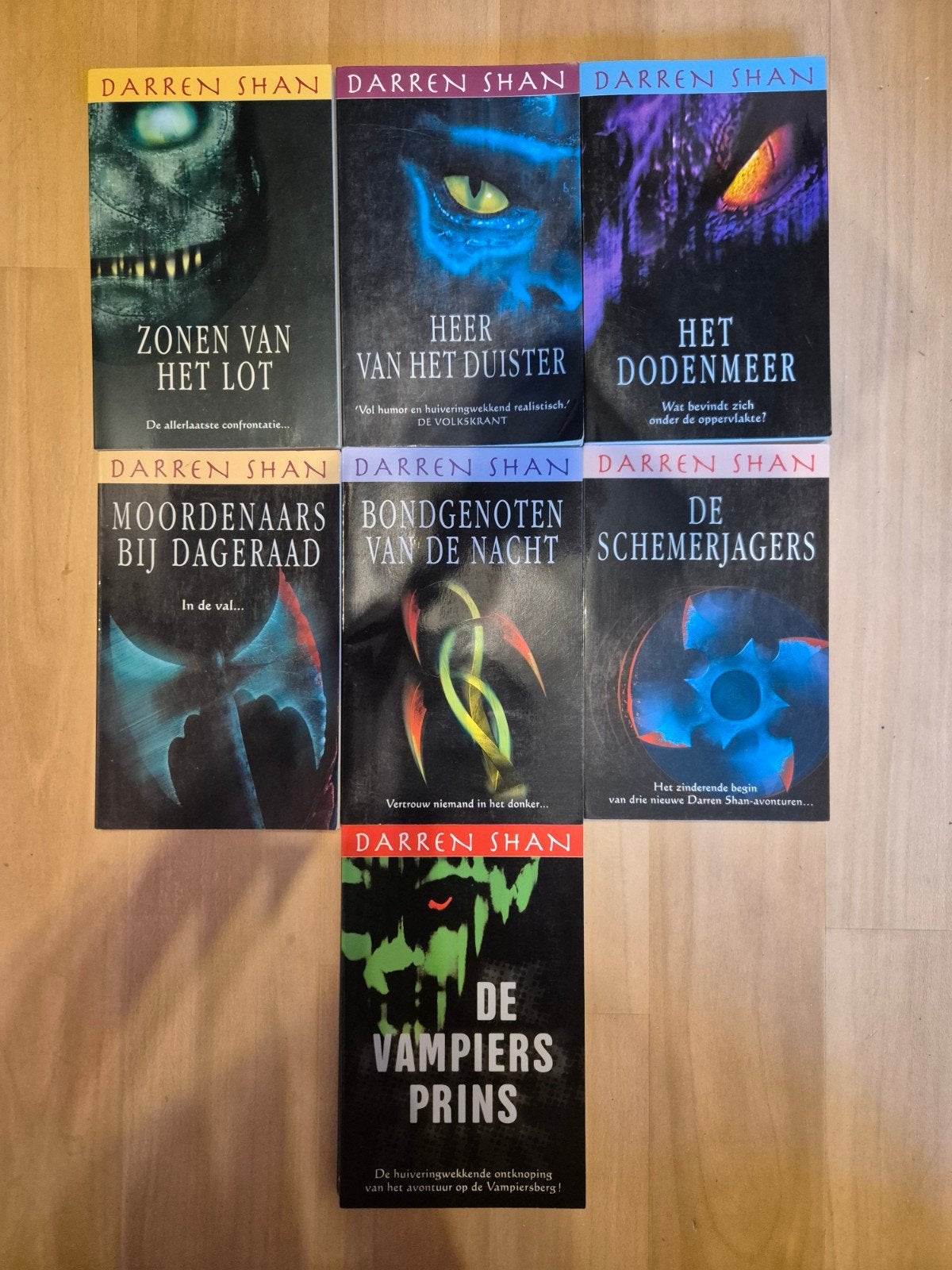 Darren Shan boeken 6 t.e.m. 12, Enlèvement, Utilisé, Darren Shan