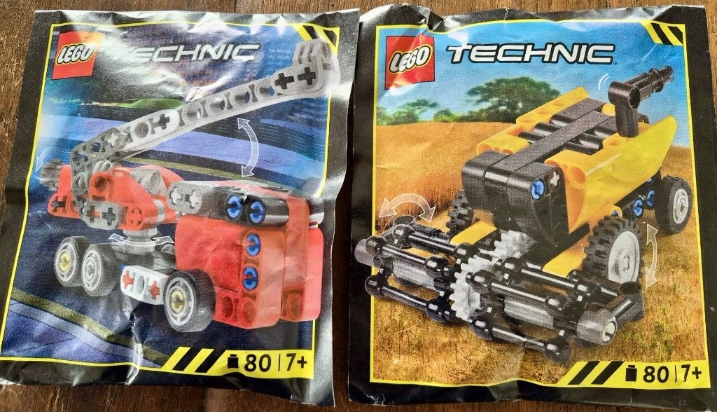 Lego Technic 412501 en 412502 - Nieuw!, Lego, Nieuw, Ophalen of Verzenden, Technic