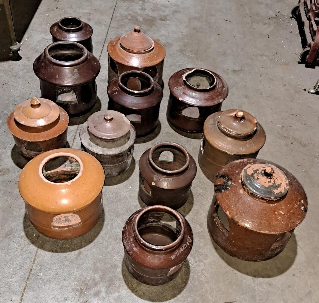 Potten oude stenen duivenpotten decoratie, Enlèvement