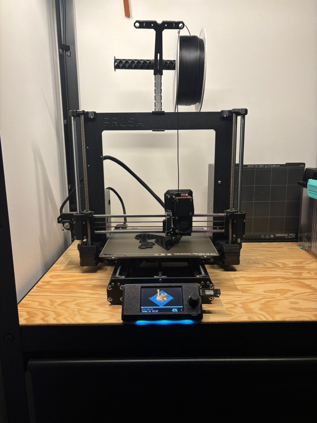 Prusa i3 MK4, Ophalen, Ingebouwde Wi-Fi, Zo goed als nieuw, Filament