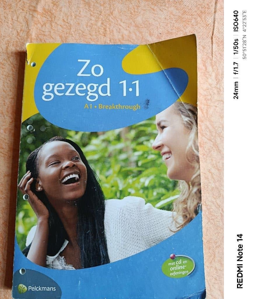 Zo gezegd 1.1 - A1 BREAKTHROUIGH - Leerwerkboek zonder CD, Livres, Enlèvement ou Envoi, Néerlandais, Christine Boeken; Els Le Page; Els Mertens; Ingrid Peeters