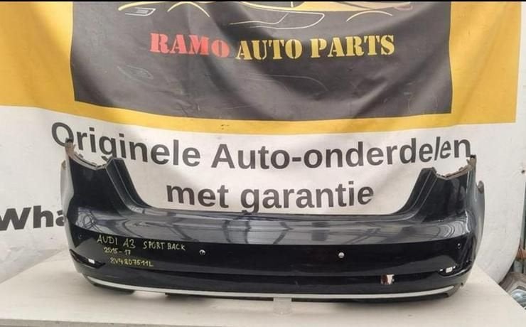 Achterbumper Audi A3 8V facelift Sportback '16-20 8V4807511L, Arrière, -, Utilisé, -