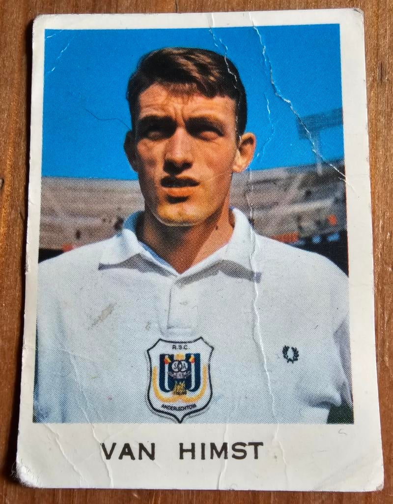 1965 Perfetti Gum (pré-panini) Paul Van Himst Anderlecht !, Hobby & Loisirs créatifs, Autocollants & Images, Utilisé, Image, Enlèvement ou Envoi