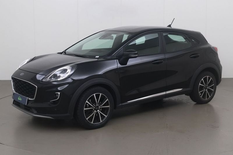 Ford Puma 1.0 ecoboost titanium 125, Auto's, 4 deurs, 9 kW, Overige bekleding, Zwart