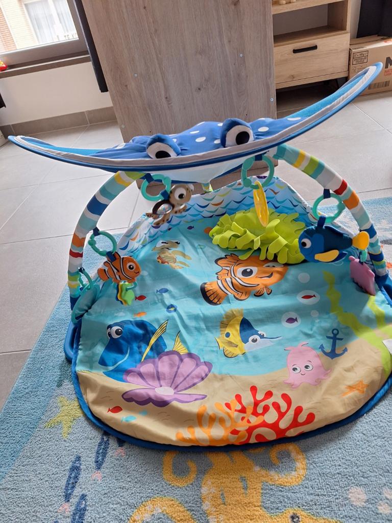 Nemo speelmat met muziek en licht, Ophalen