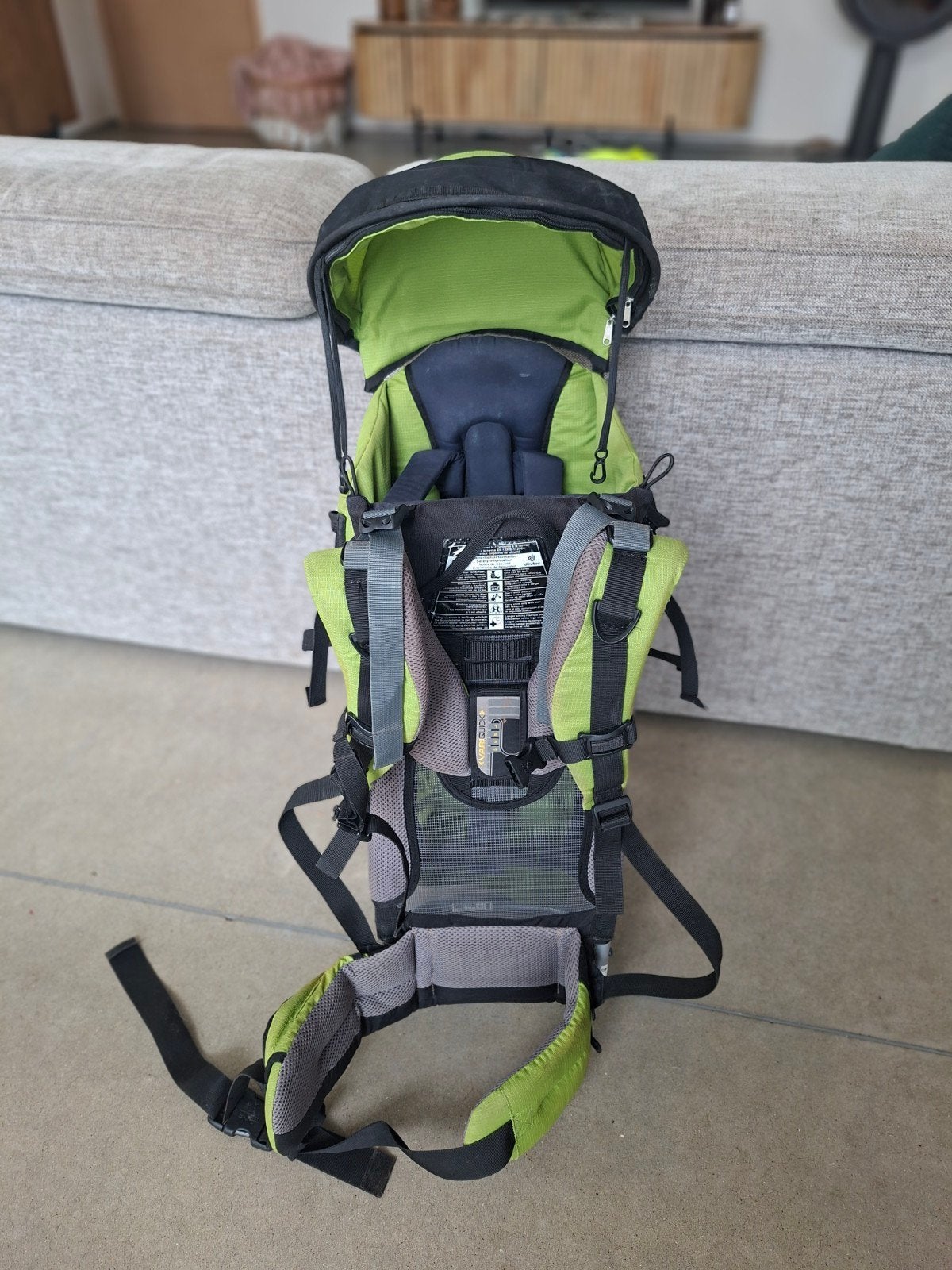 rugdrager kinderdrager van deuter, Enfants & Bébés, Porte-bébés & Écharpe porte bébé, Autres marques, Porte-bébé, Enlèvement ou Envoi