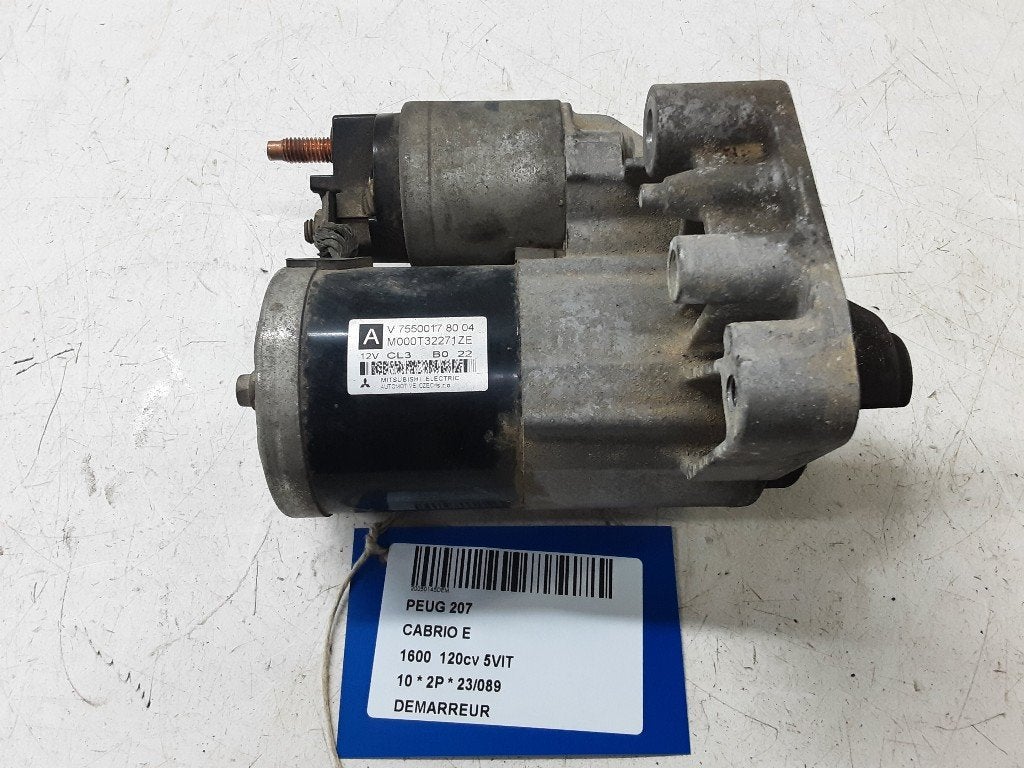 STARTMOTOR Peugeot 207 CC (WB) (V75500178004), Auto-onderdelen, Kontakt-peugeot@peugeot.com, Gebruikt, Peugeot Deutschland GmbH