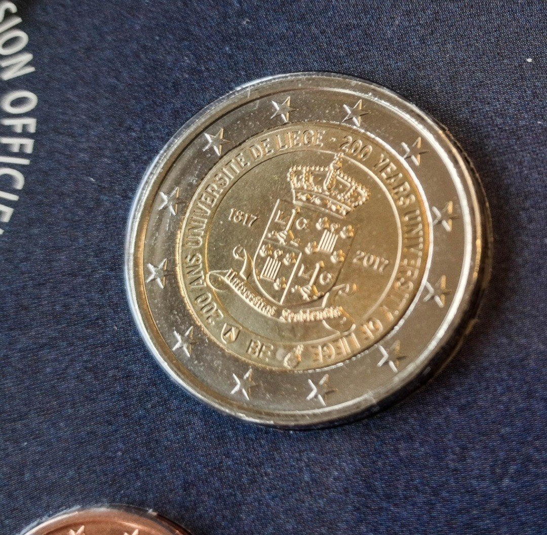 2 euro herdenkingen België 2017, Ophalen, België