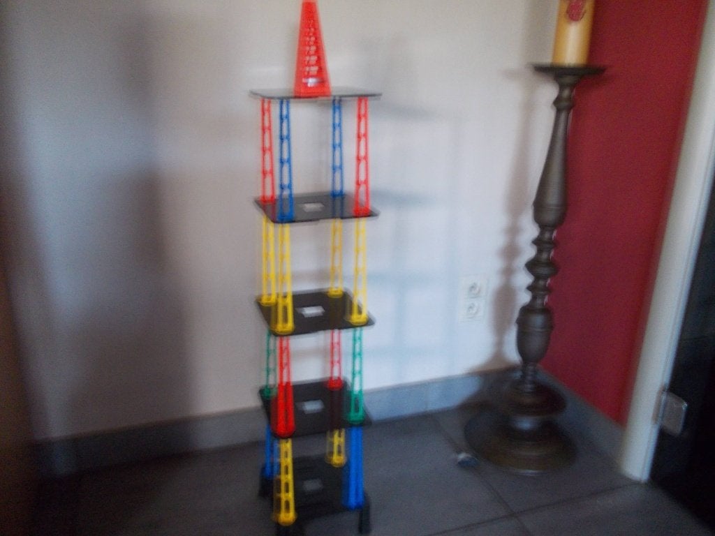 Stapelbare Toren., Ophalen of Verzenden, Zo goed als nieuw, Bouwen