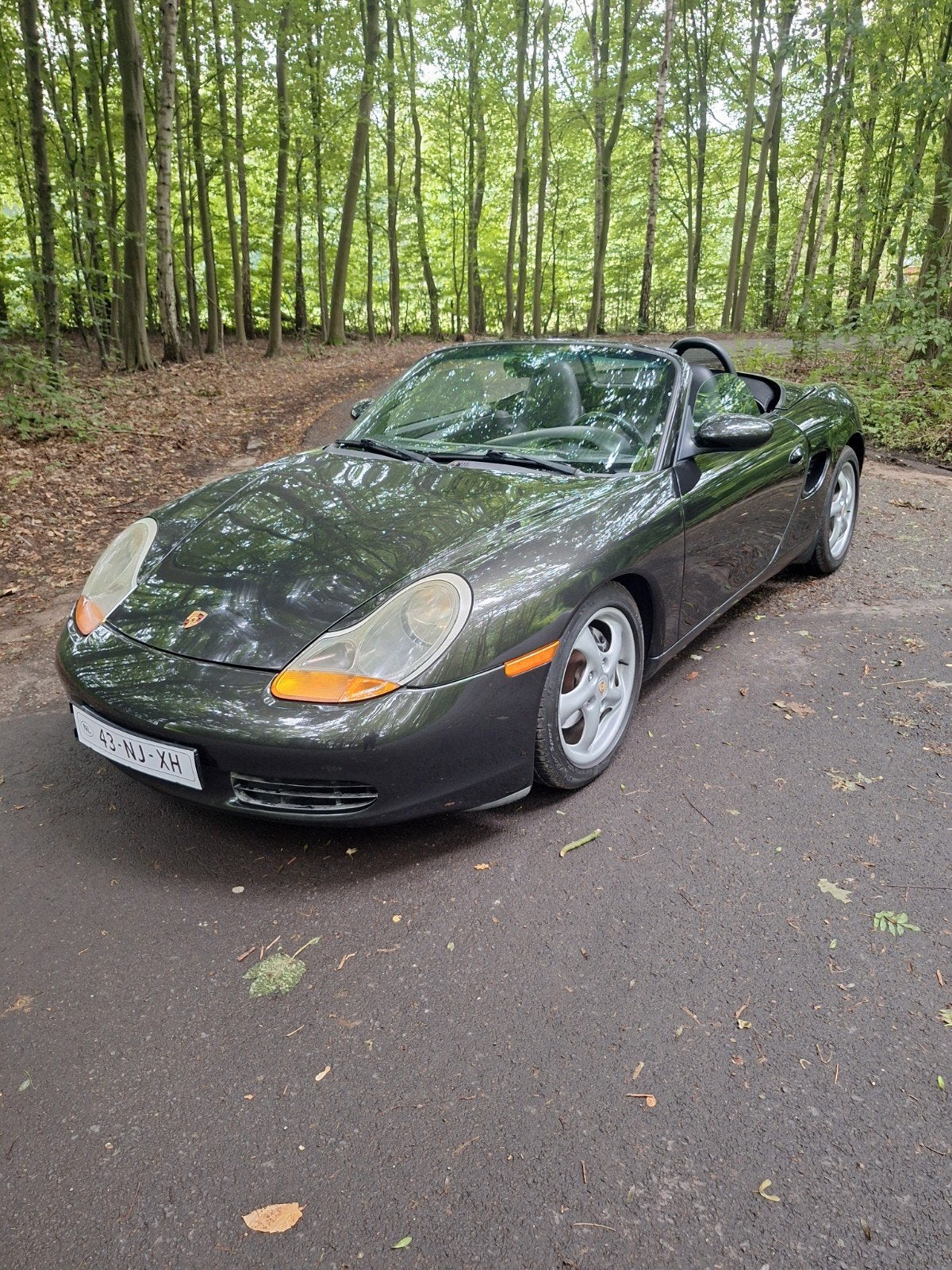 Te Koop: Porsche Boxster 2.5 (1997) – Handgeschakeld | Bijna, Autos, Porsche, Particulier, Boxster, Boîte manuelle, Noir, Noir