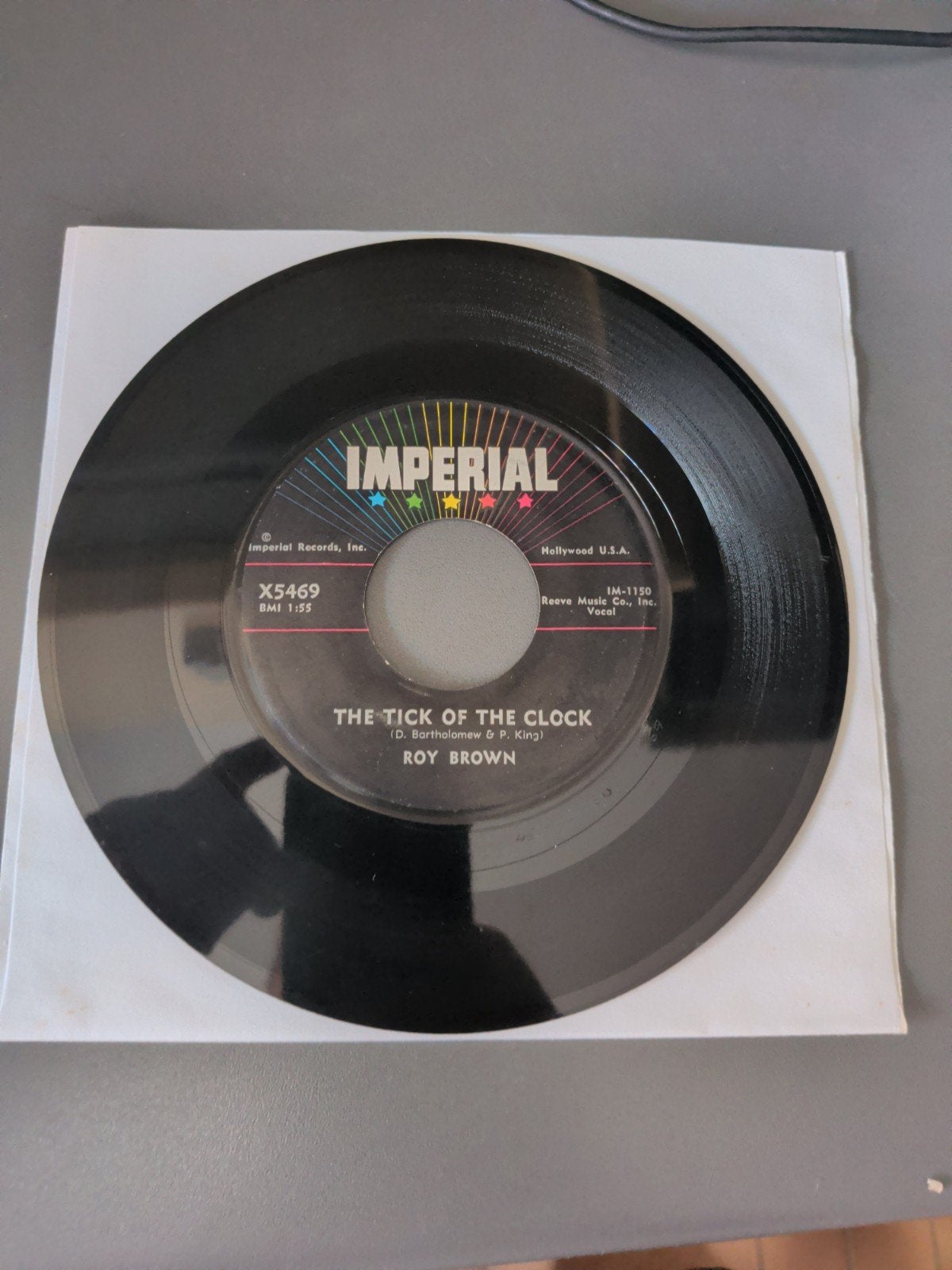 Roy Brown – The Tick Of The Clock / 7" Vinyl Single (Imperia, Enlèvement ou Envoi, 7 pouces, Single