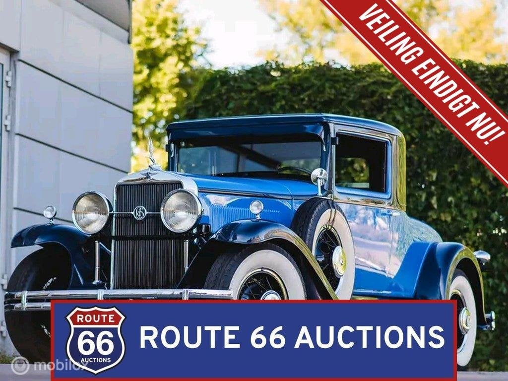 Cadillac LaSalle Series 340 | 1930 | Route 66 Auctions, Cadillac, Zwart, Bedrijf, Handgeschakeld