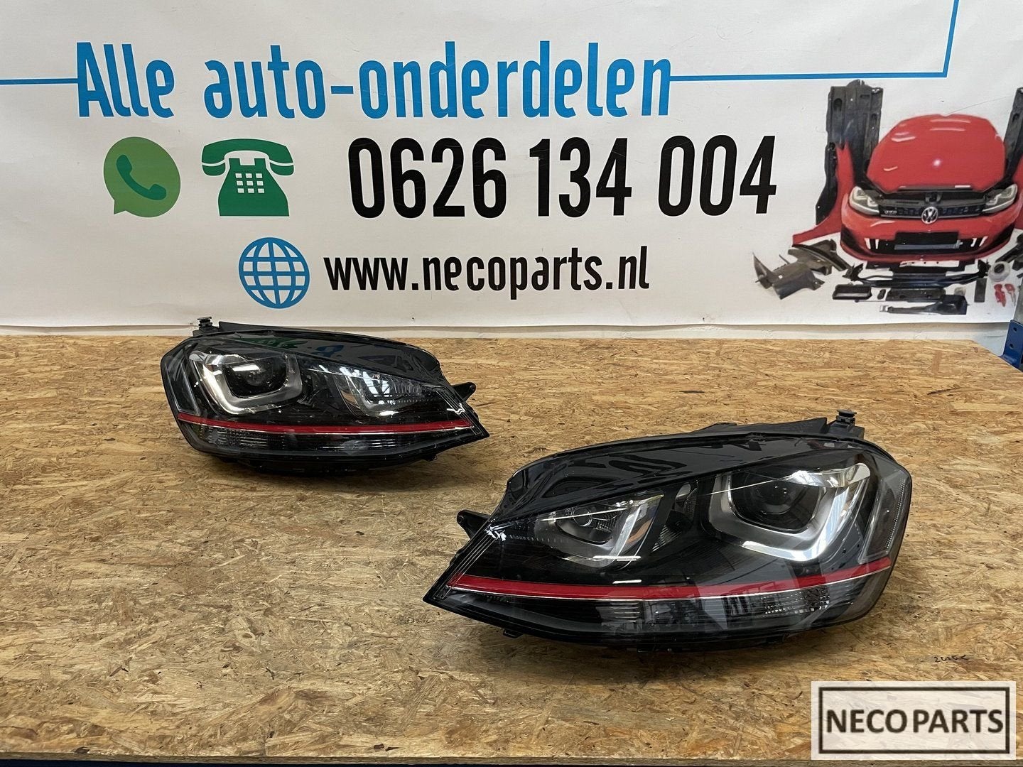 VW GOLF 7 GTI XENON KOPLAMP KOPLAMPEN ORIGINEEL, Autos : Pièces & Accessoires, Éclairage, Volkswagen, Utilisé, Enlèvement ou Envoi