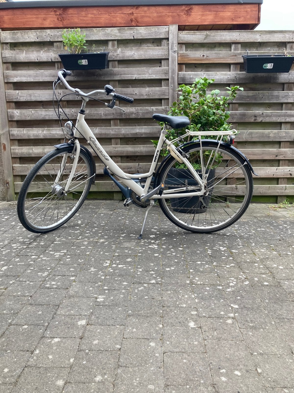 Quadro dames / stadsfiets, Fietsen en Brommers, Gebruikt, Velgrem, 47 tot 50 cm, Versnellingen