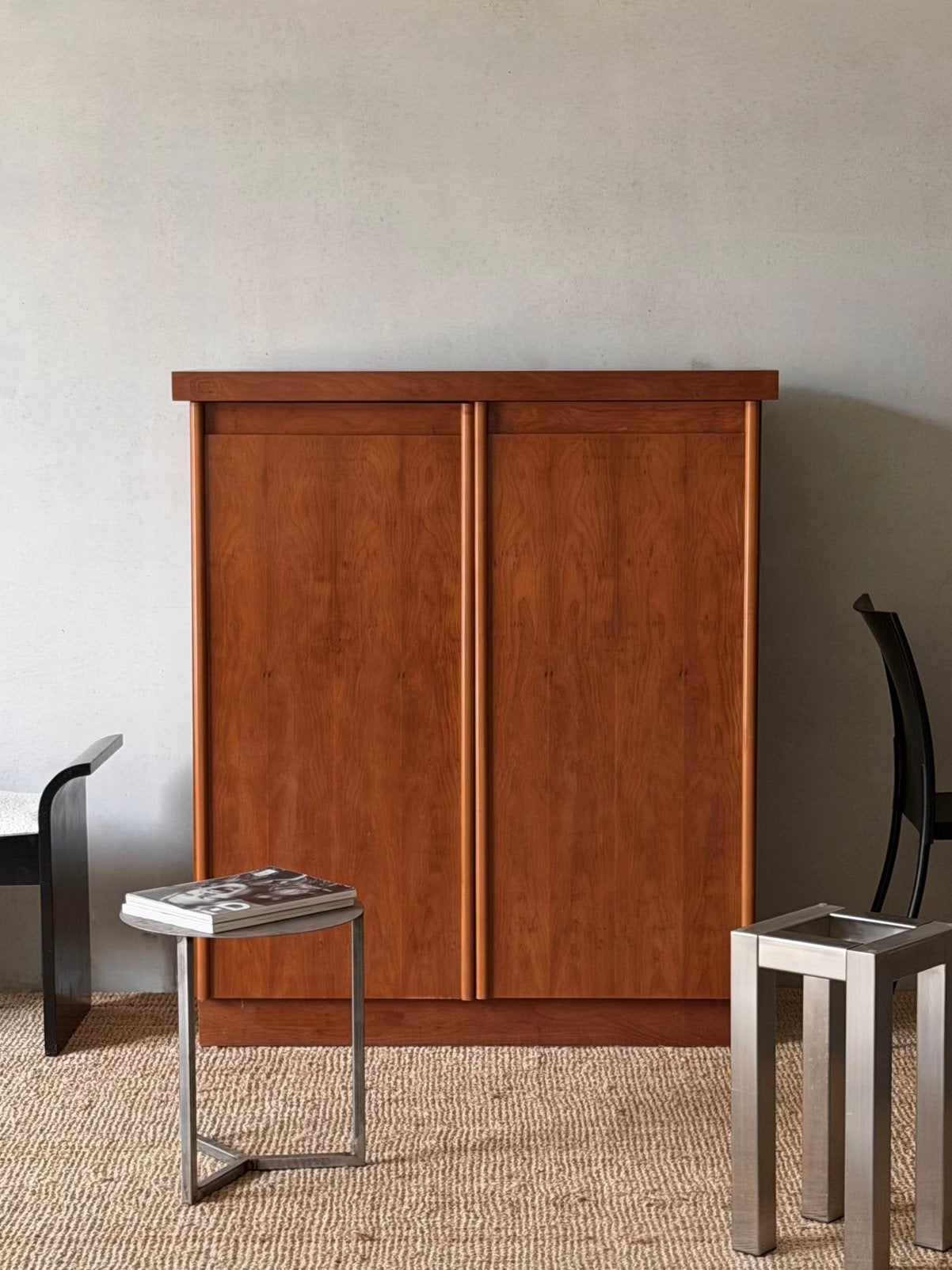 Zeldzame Vintage Art Deco Kast met 2 Deuren, Ophalen, Zo goed als nieuw