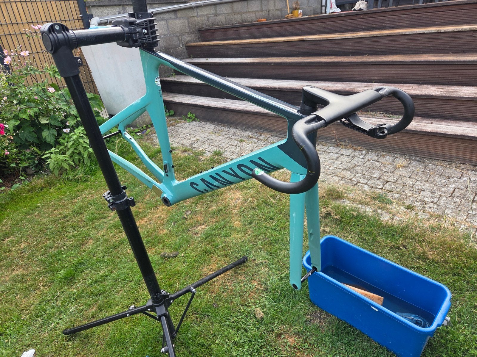 kit cadre cayon aeroad  en taille L, Vélos & Vélomoteurs, Autres marques, 57 à 61 cm, Enlèvement, Utilisé