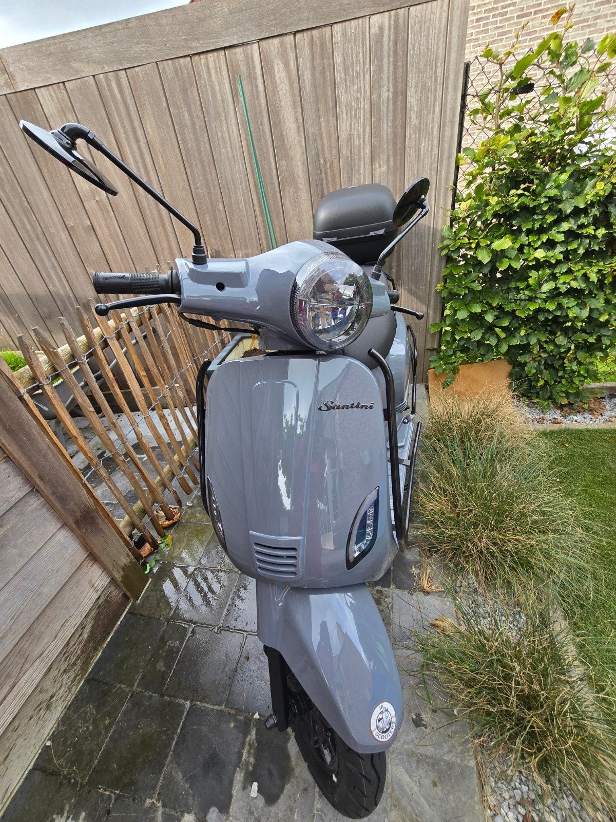 Nieuwe Santini Capri scooter 50cc (2026) – 0 km  Rijklaar!, Tweetakt, Nieuw, Ophalen, Overige merken