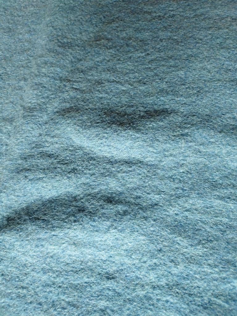 Lap Gekookte wol, petrol kleur, Hobby en Vrije tijd, Wol, Overige kleuren, 120 cm of meer, Nieuw