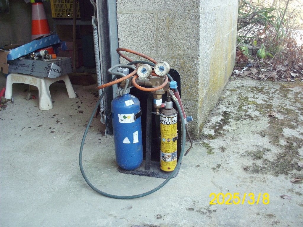 APPAREIL DE SUDURE  GAZ, Enlèvement, Utilisé, Autres types