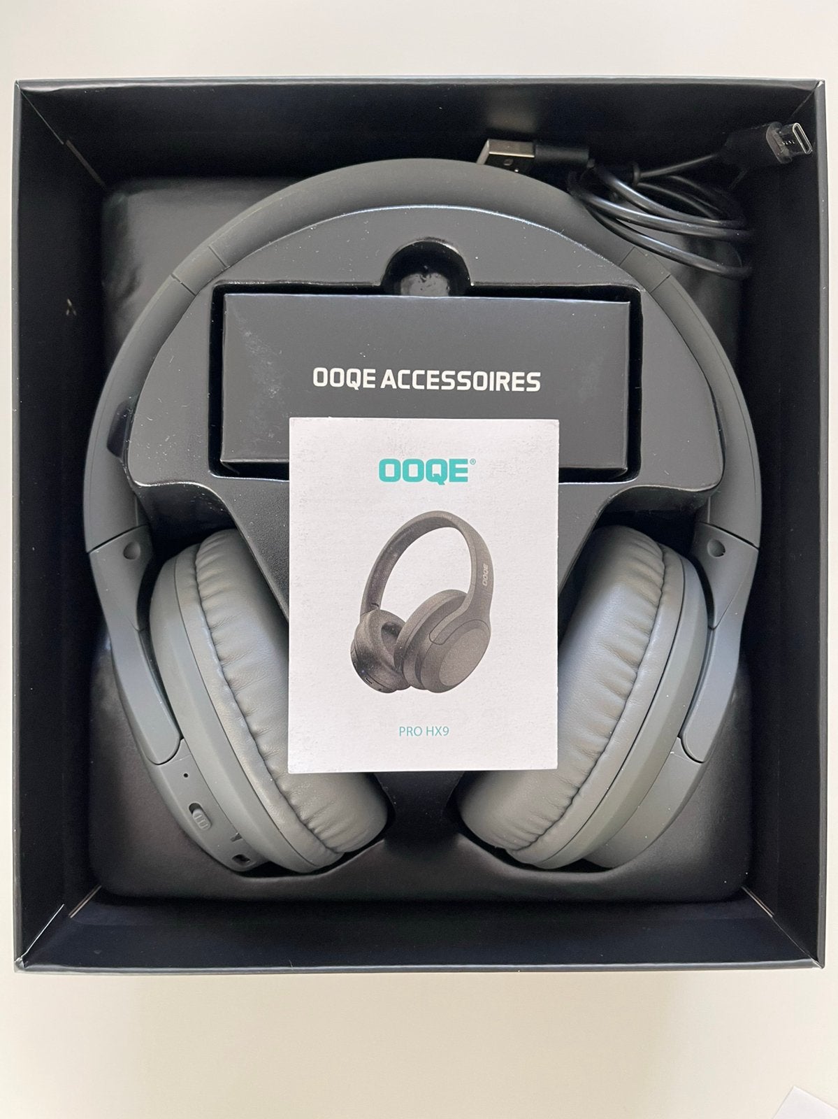 Casque OOQE Pro HX9 neuf dans sa boîte., TV, Hi-fi & Vidéo, Autres marques, Enlèvement ou Envoi, Bluetooth, Comme neuf