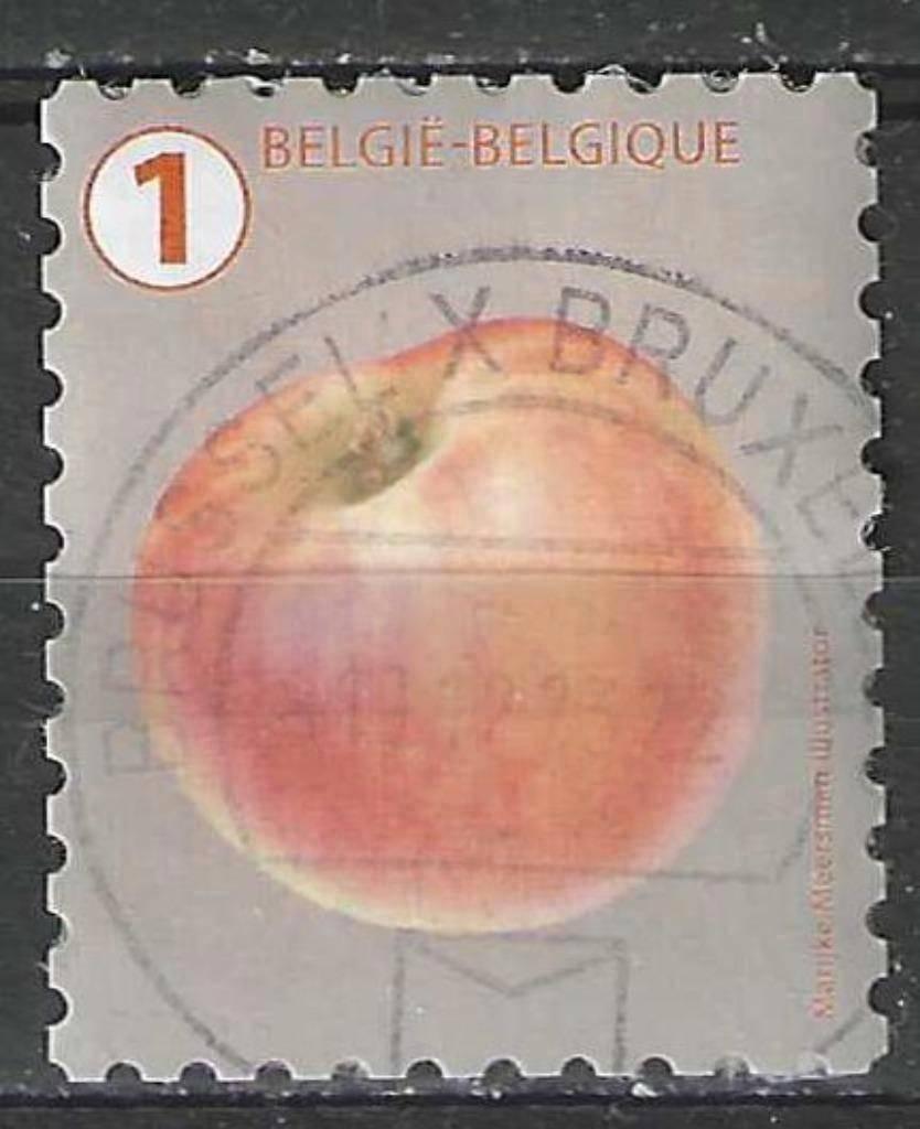 Belgie 2018 - Yvert 4785 /OBP 4800 - Fruit - Perzik (ST), Verzenden, Gestempeld, Gestempeld