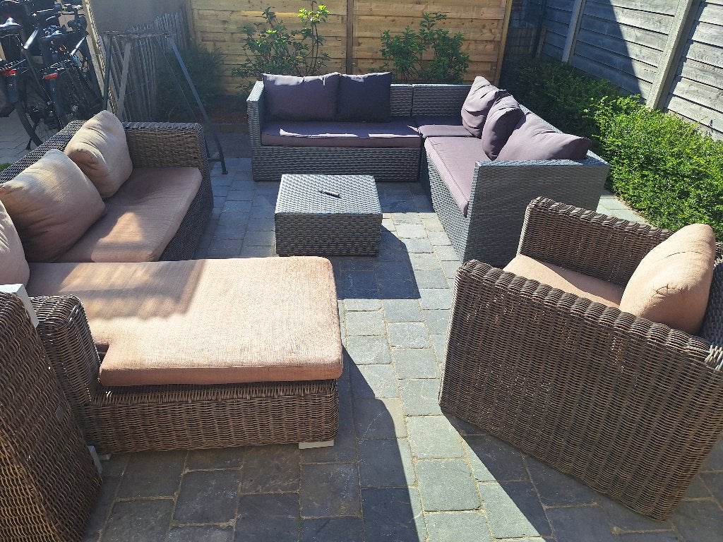 Loungeset, Ophalen, Loungeset