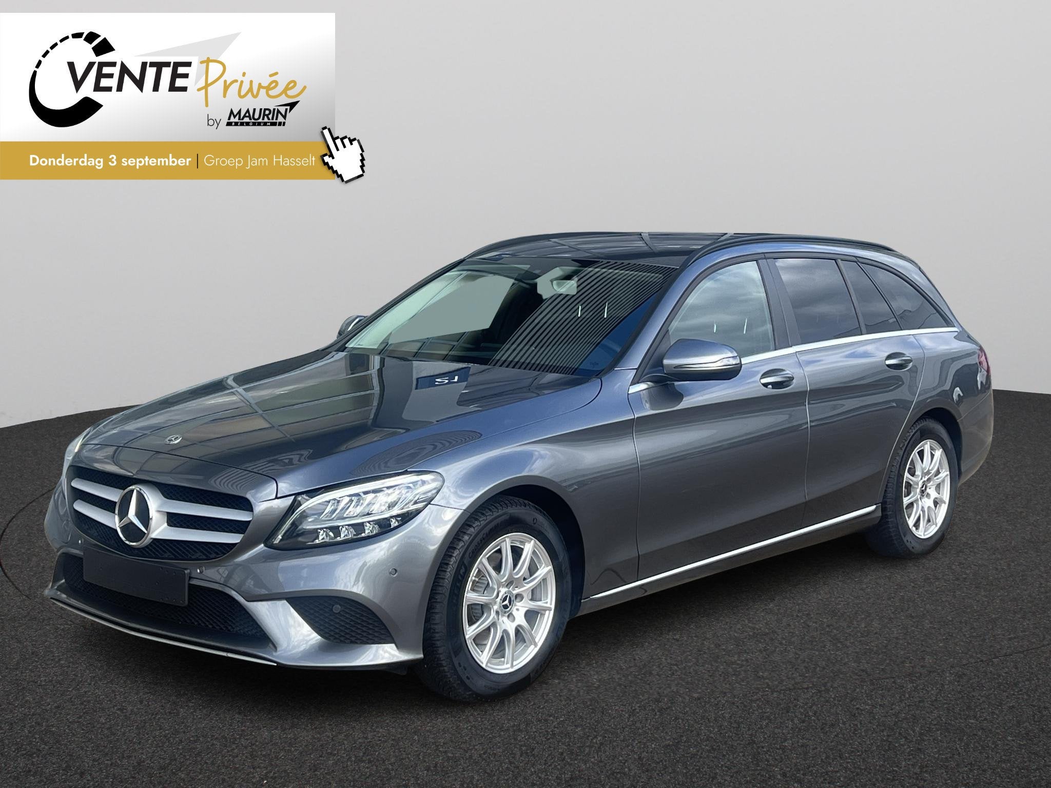 Mercedes-Benz C-Klasse Break 200d met trekhaak, 1800 kg, Euro 6, Entreprise, Automatique